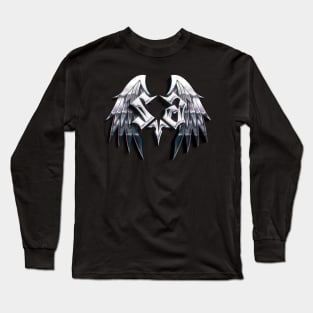 Severed Angel Stylized Symbol Long Sleeve T-Shirt